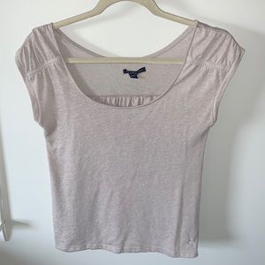 American Eagle Open Back T Shirt